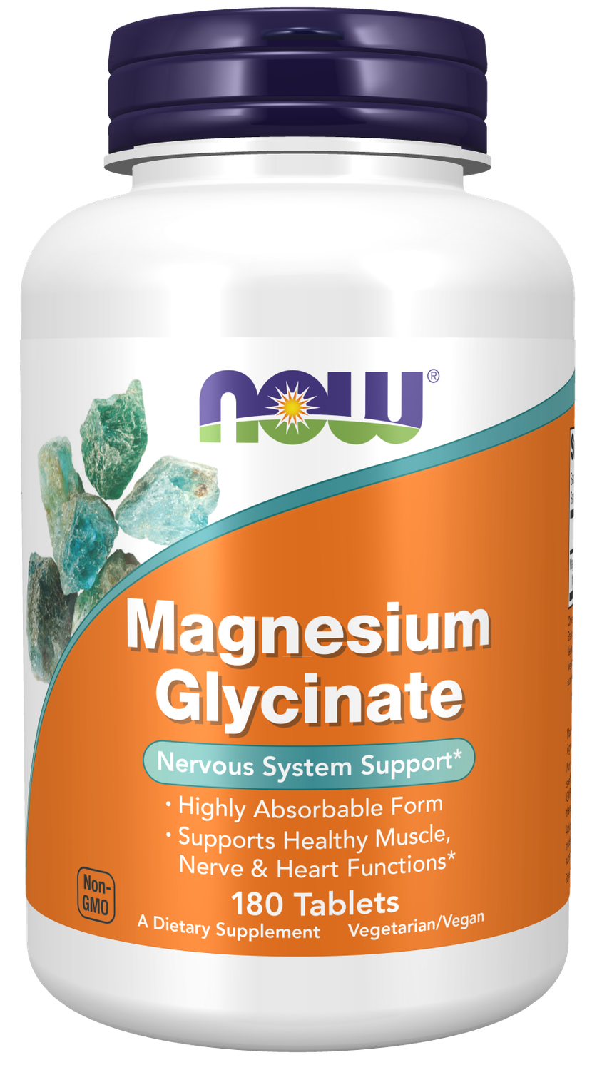 NOW Magnesium Glycinate 180 Tablets