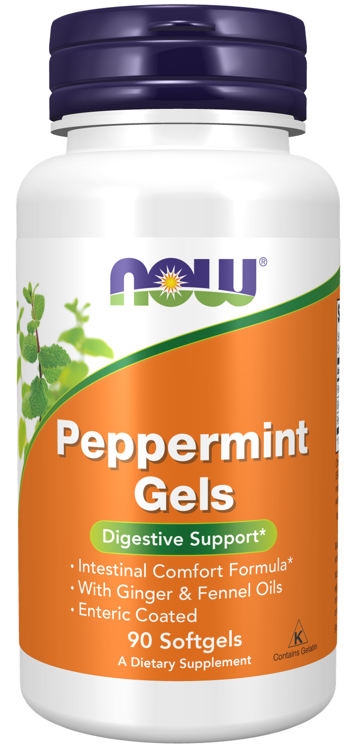 NOW Peppermint Gels 90 s.g.