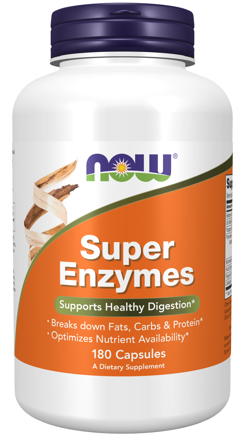 NOW Super Enzymes 180 Caps.
