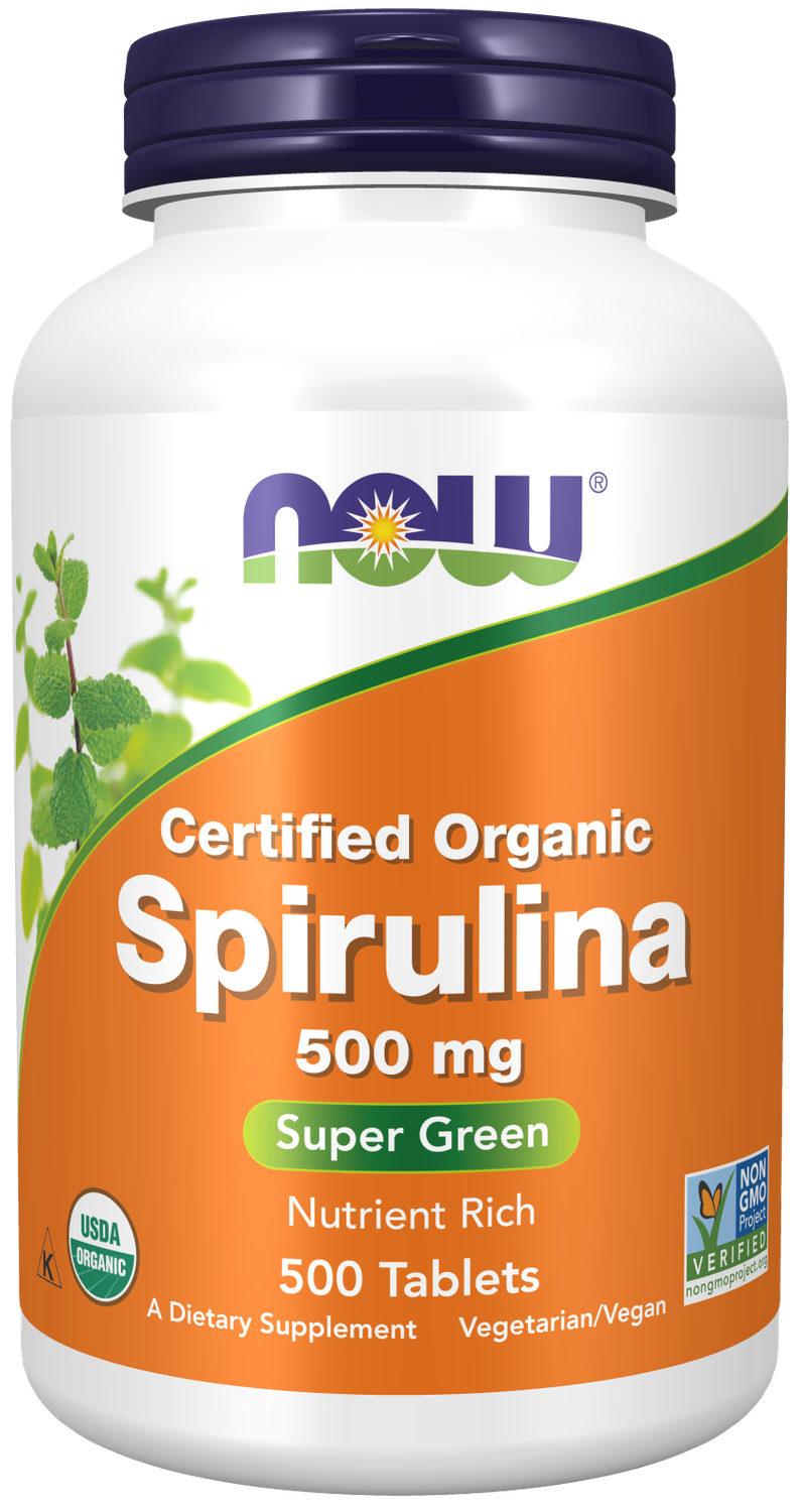 NOW Spirulina 500 mg 500 tabs