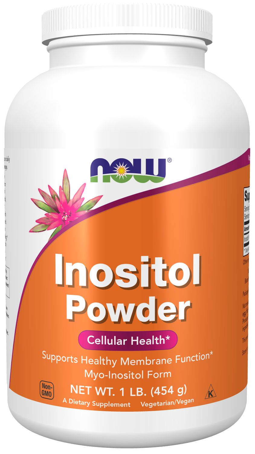 NOW Inositol Pwdr. 1 Lb.