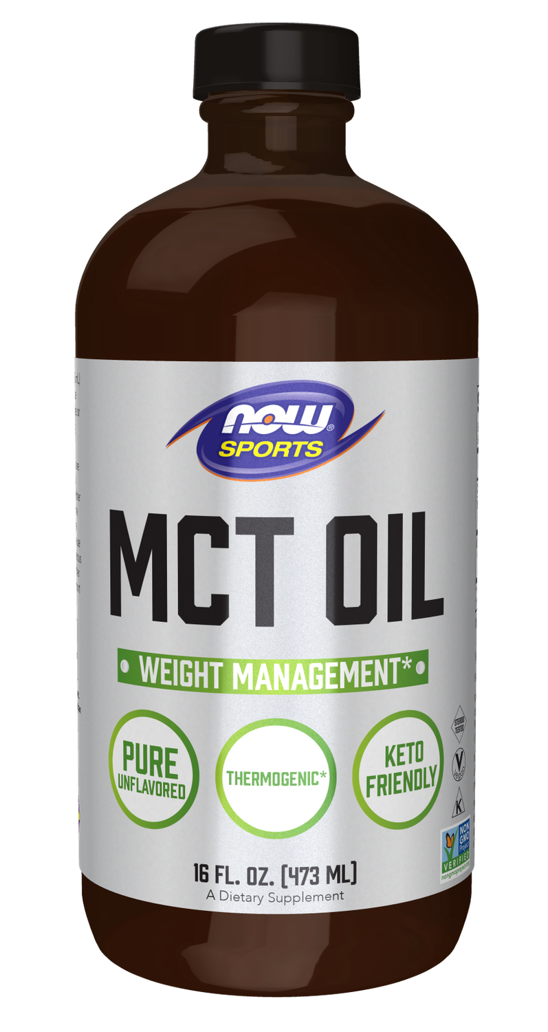 NOW SPORTS MCT OIL 16 Fl. Oz.