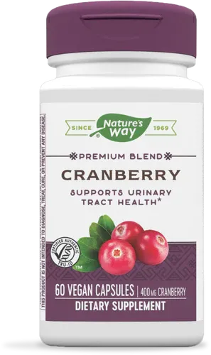 Nature&#39;s Way Cranberry standardized 60 tabs