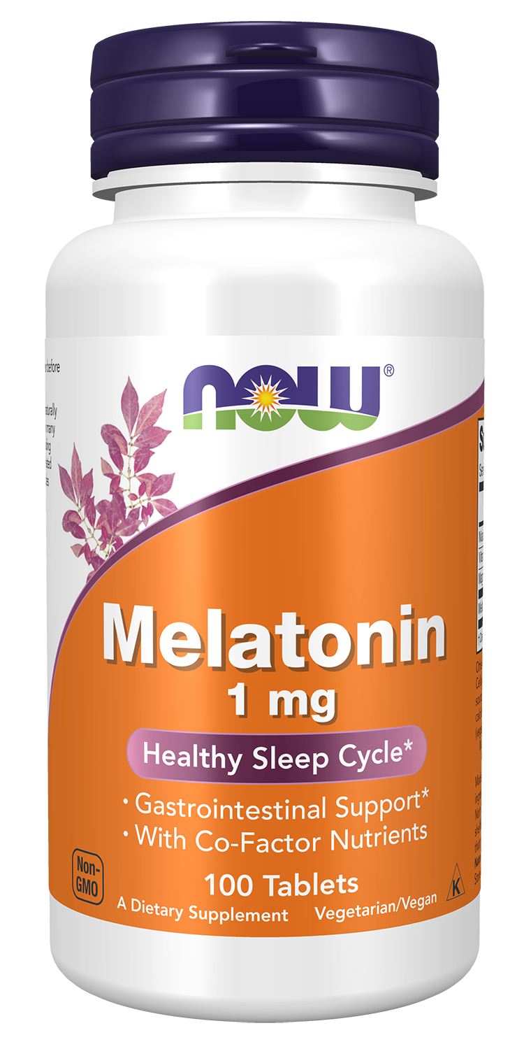 NOW Melatonin 1 mg. 100 Tabs.