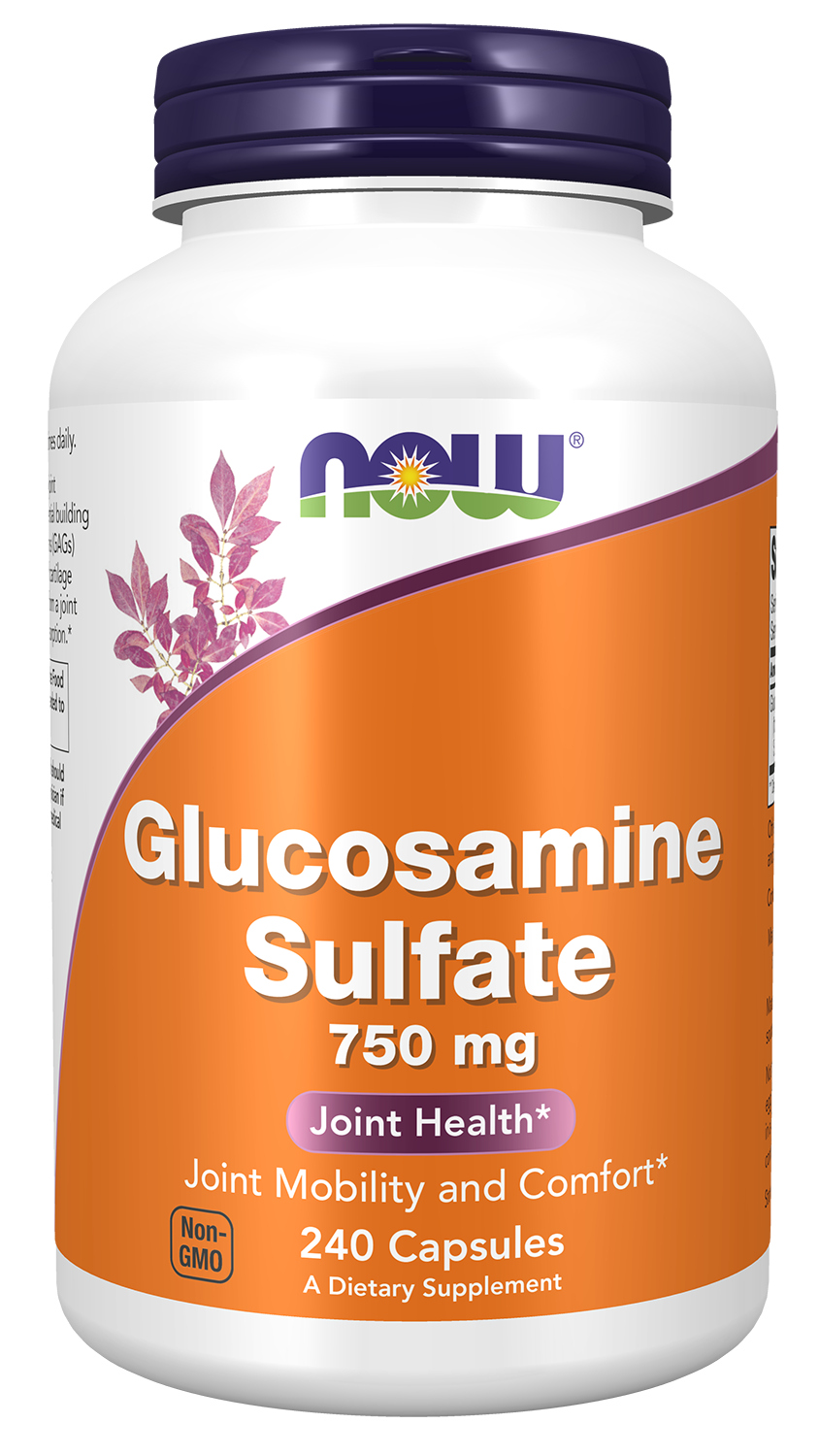 NOW Glucosamine Sulfate 750 mg 240 Caps.