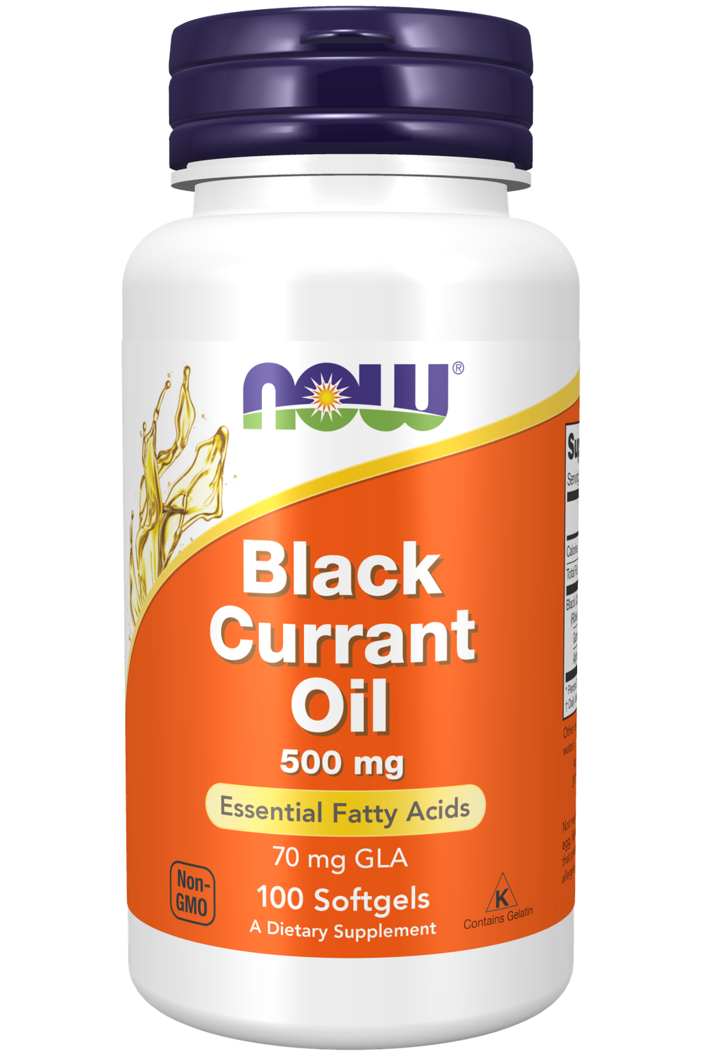 NOW Black Currant Oil 500 mg 100 S.G.