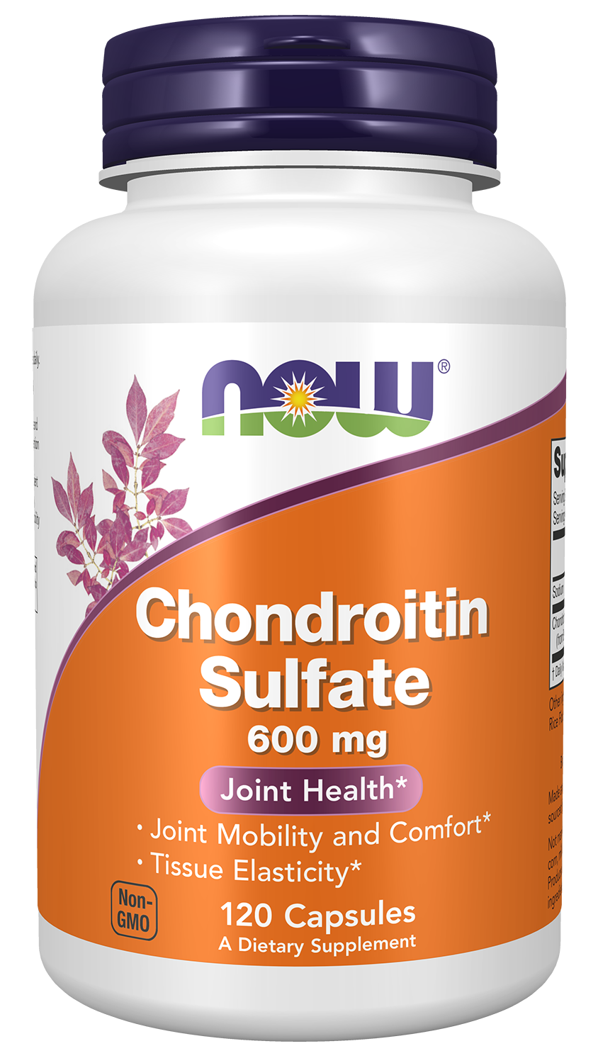NOW Chondroitin Sulfate 600 mg. 120 Caps.