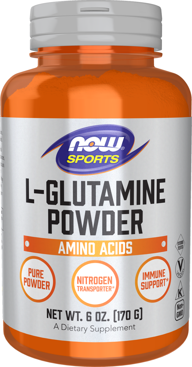 NOW SPORTS L-Glutamine Pwdr. 6 oz.