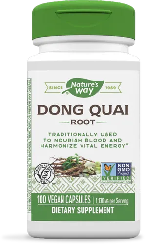 Nature&#39;s Way Dong Quai root 100 veg caps