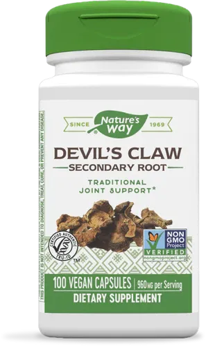Nature&#39;s Way Devil&#39;s Claw Secondary Root 100 caps