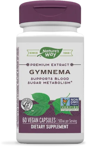 Nature&#39;s Way Gymnema Standardized 500 mg 60 caps 