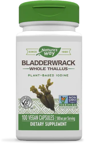 Nature&#39;s Way Bladderwrack 100 Vegan caps