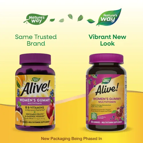Nature&#39;s Way Alive! Women&#39;s Premium Multivitamin Gummies 75 count