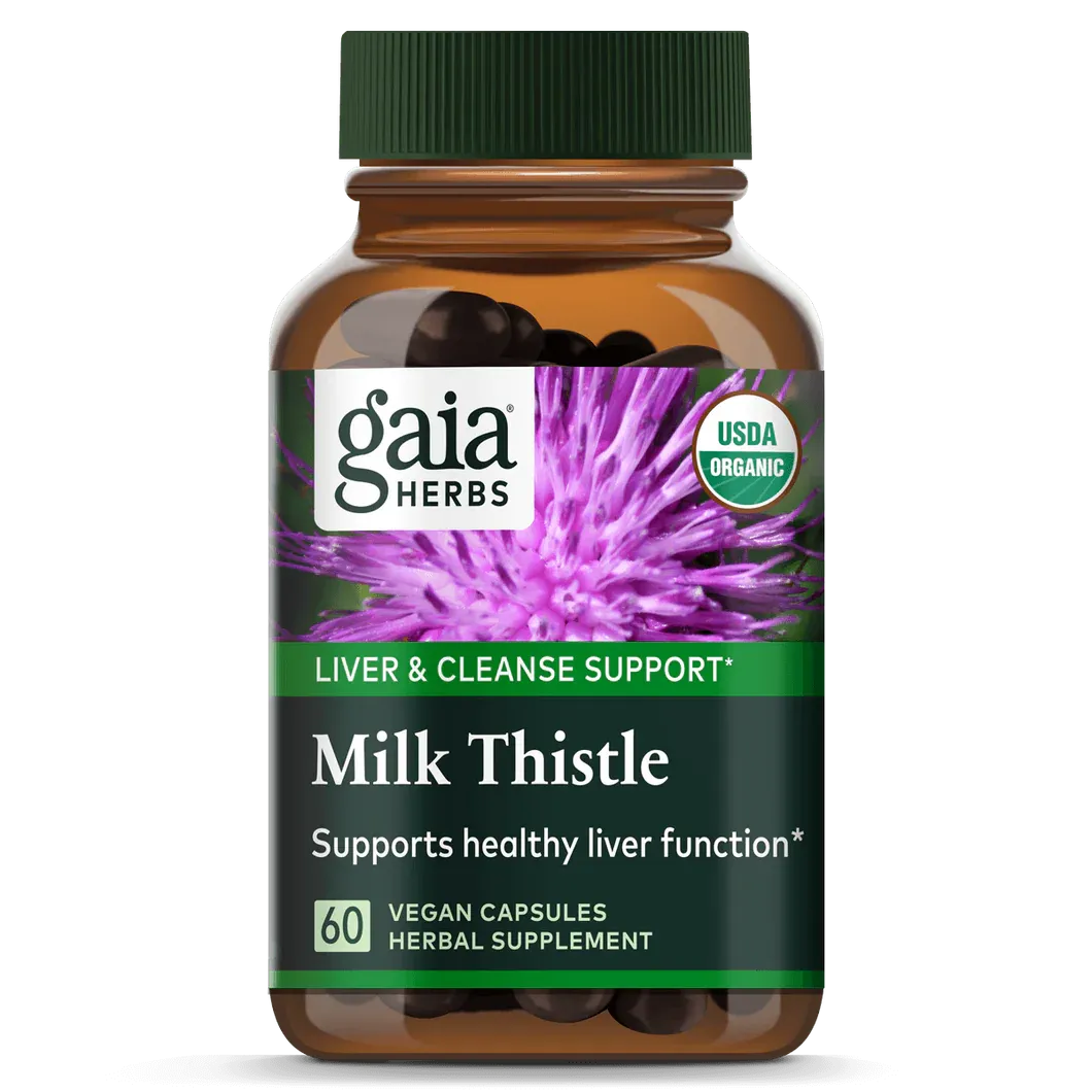 GAIA Milk Thistle Seed 120 Caps