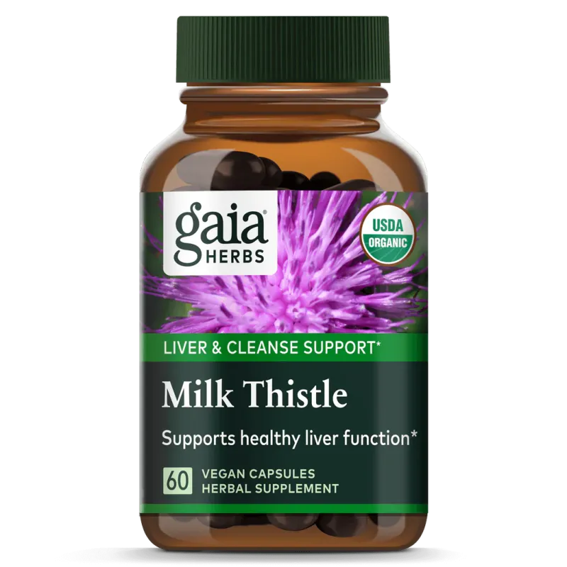 GAIA Milk Thistle Seed 120 Caps