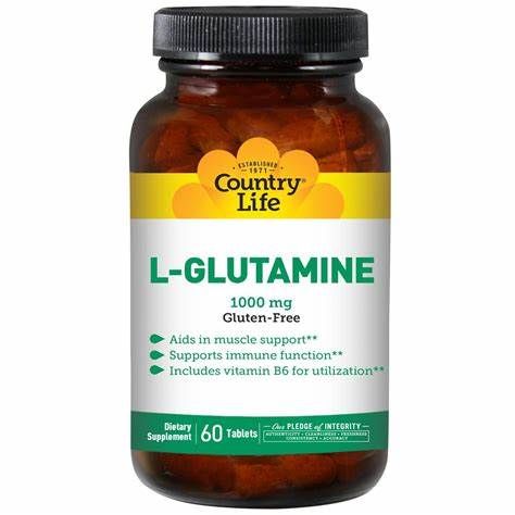 Country Life L-Glutamine 500mg 100 vegan caps