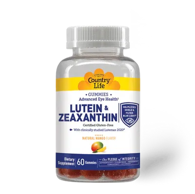 Country Life Lutein &amp; Zeaxanthin 60ct Gummies