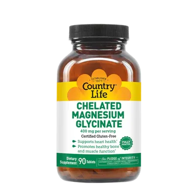 Country Life Magnesiym Glycinate 90t High Absorption