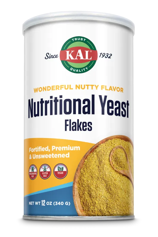 Kal Nutritional Yeast Flakes 12 Oz
