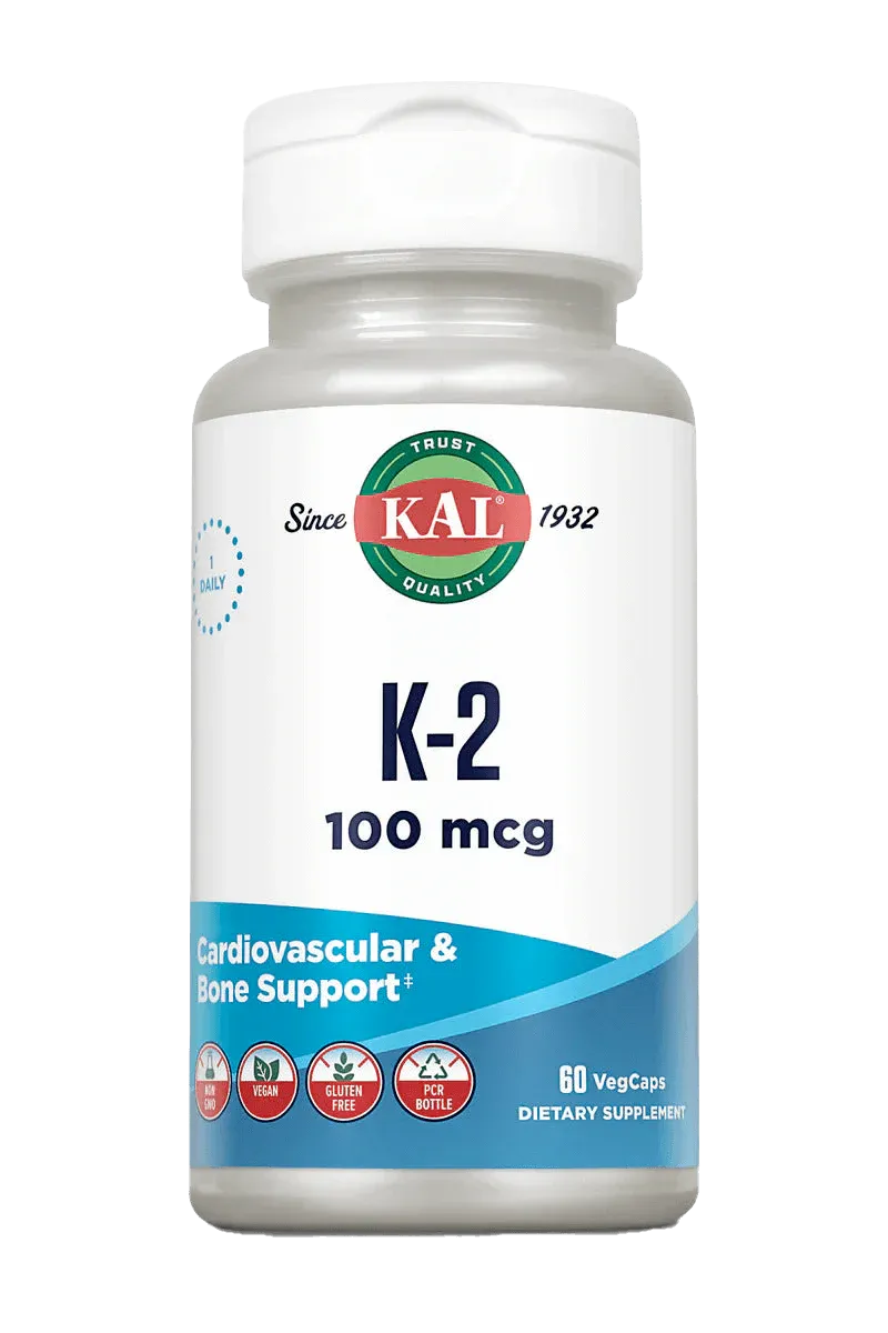 Kal K-2 100mcg 60 veg caps