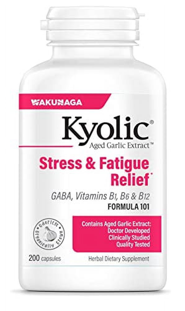 Kyolic Formula 101 Stress &amp; Fatigue Relief 200 Caps