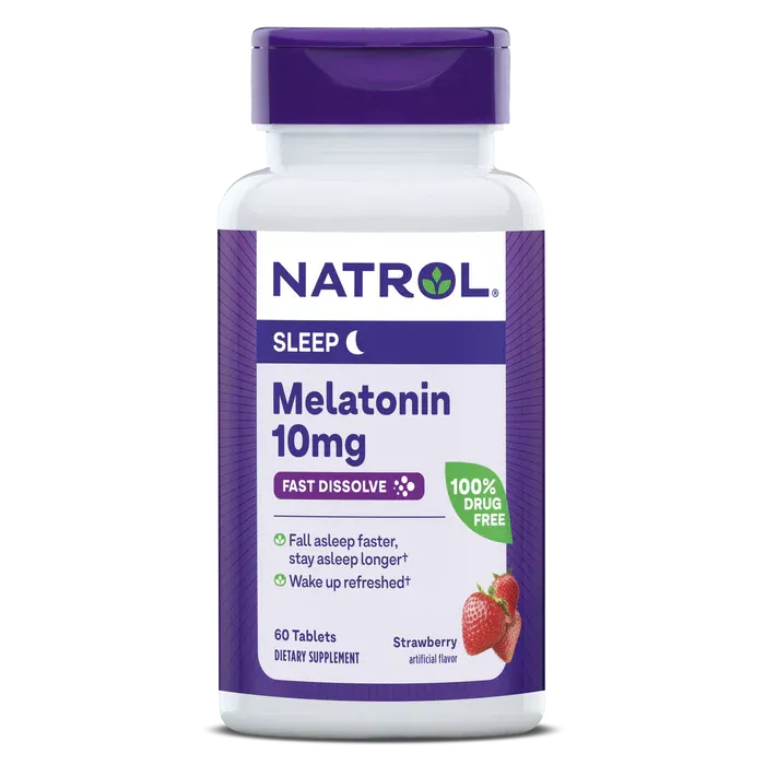 Natrol Melatonin 10mg Citrus Fast Dissolve 60 tabs