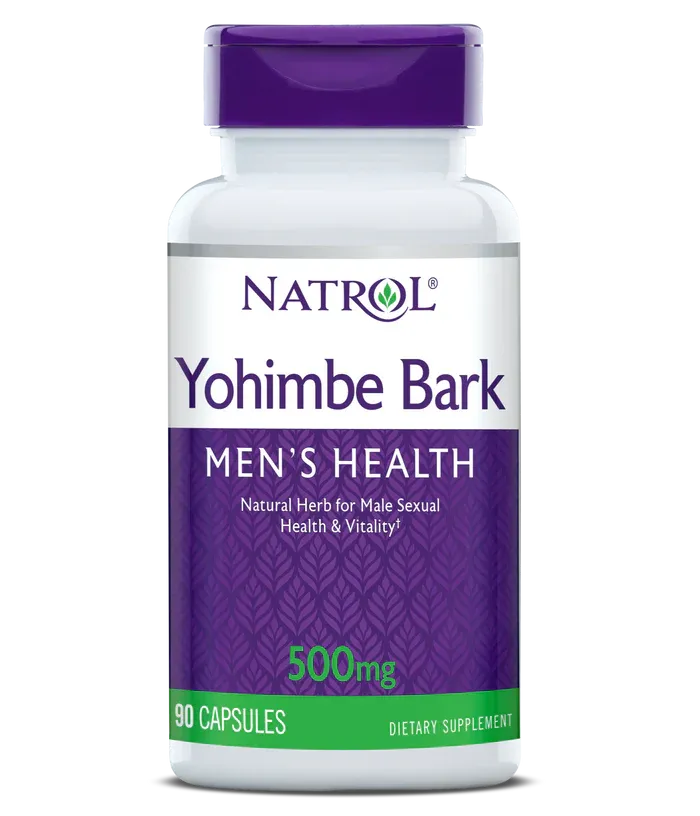 Natrol Yohimbe Bark 500mg 90c