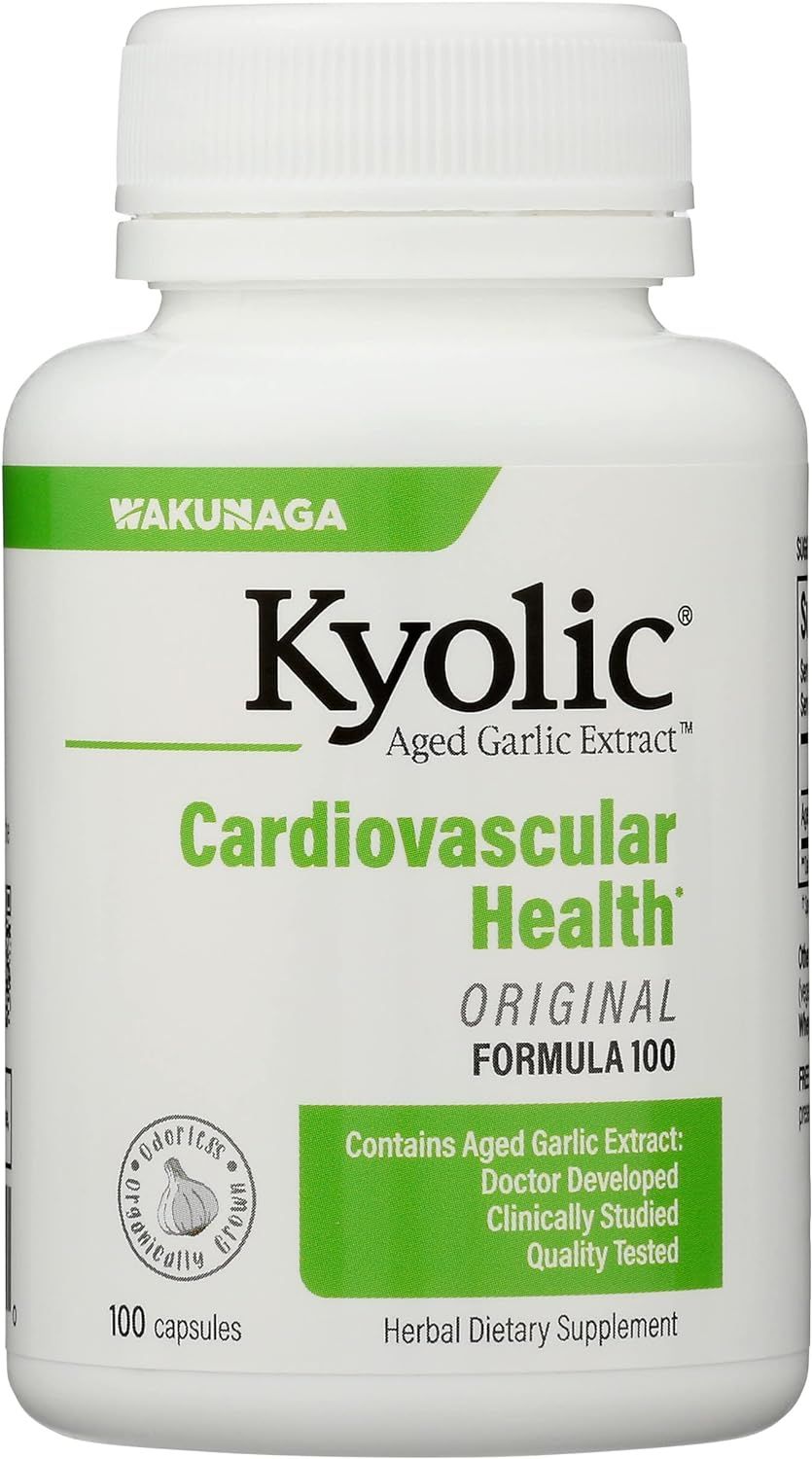 KYOLIC Formula 100 Cardiovascular 100 Veg. Caps.
