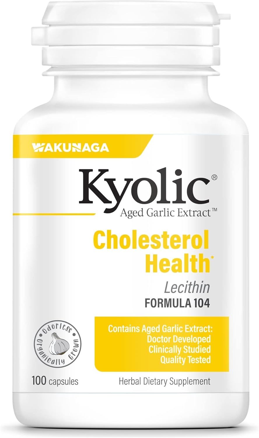 Kyolic Cholesterol Formula 104 100 Caps