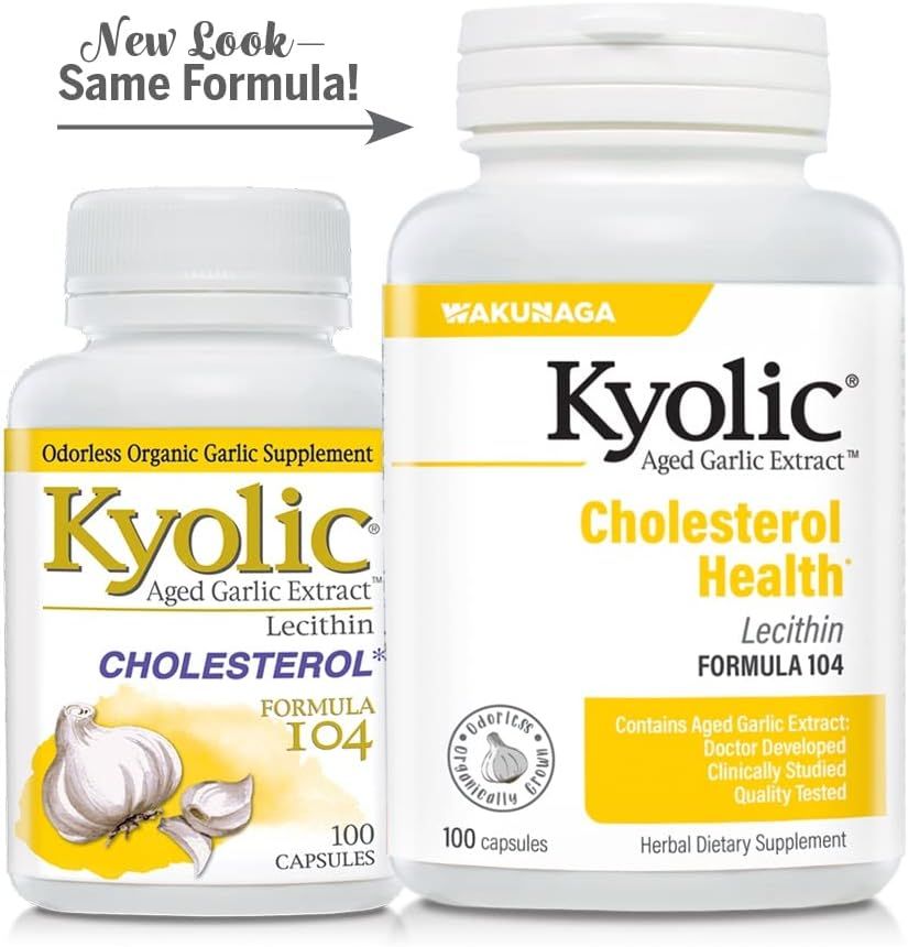 Kyolic Garlic Cholestrol Formula 104 200 cap