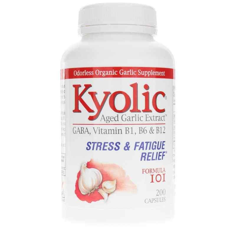 Kyolic Stress and Fatigue Relief Formula 101 200 Capsules