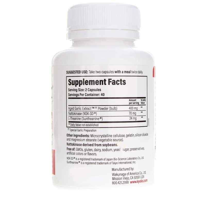 KYOLIC Blood Pressure Health 109 80 Caps.