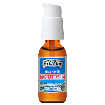 SOVEREIGN SILVER First Aid Gel 1oz.