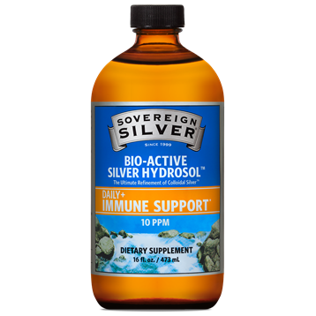 SOVEREIGN SILVER Immune Support 10 ppm 16 Fl. Oz.