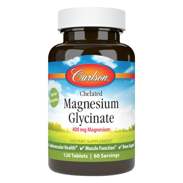 Carslon Magnesium Glycinate 400mg 120T