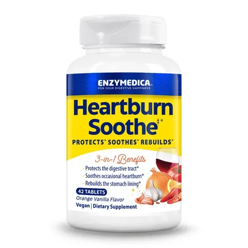 Enzymedica Heartburn Relief 90 Relief Chews