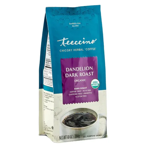 TEECCINO Organic Dandelion Dark Roast 10 oz.