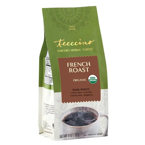 TEECCINO French Roast Organic Dark 11 oz.