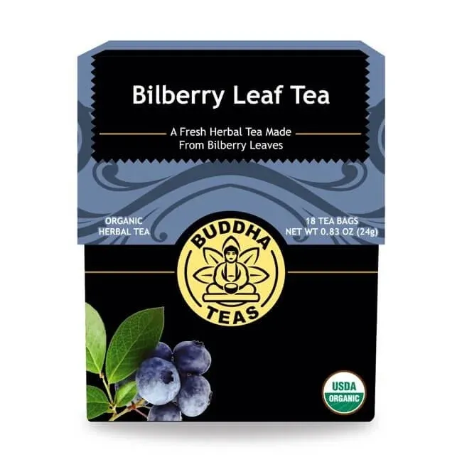 BUDDHA Bilberry Leaf 18 Tea Bags