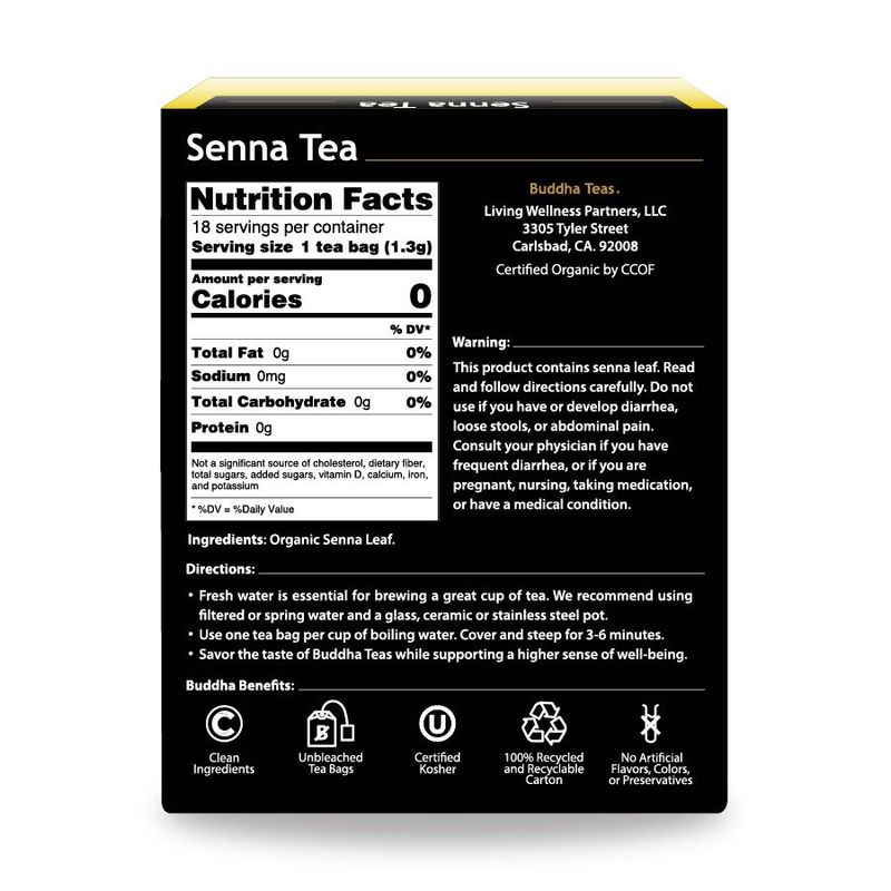 BUDDHA Senna 18 Tea Bags