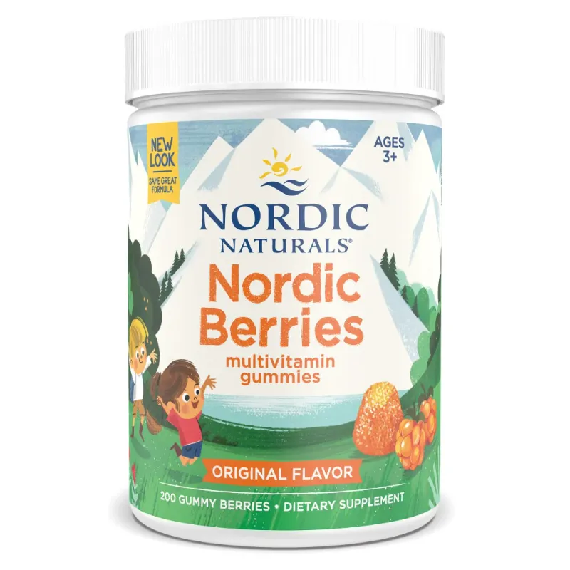 NORDIC NATURALS Nordic Berries Original Flavor 200 Gummies