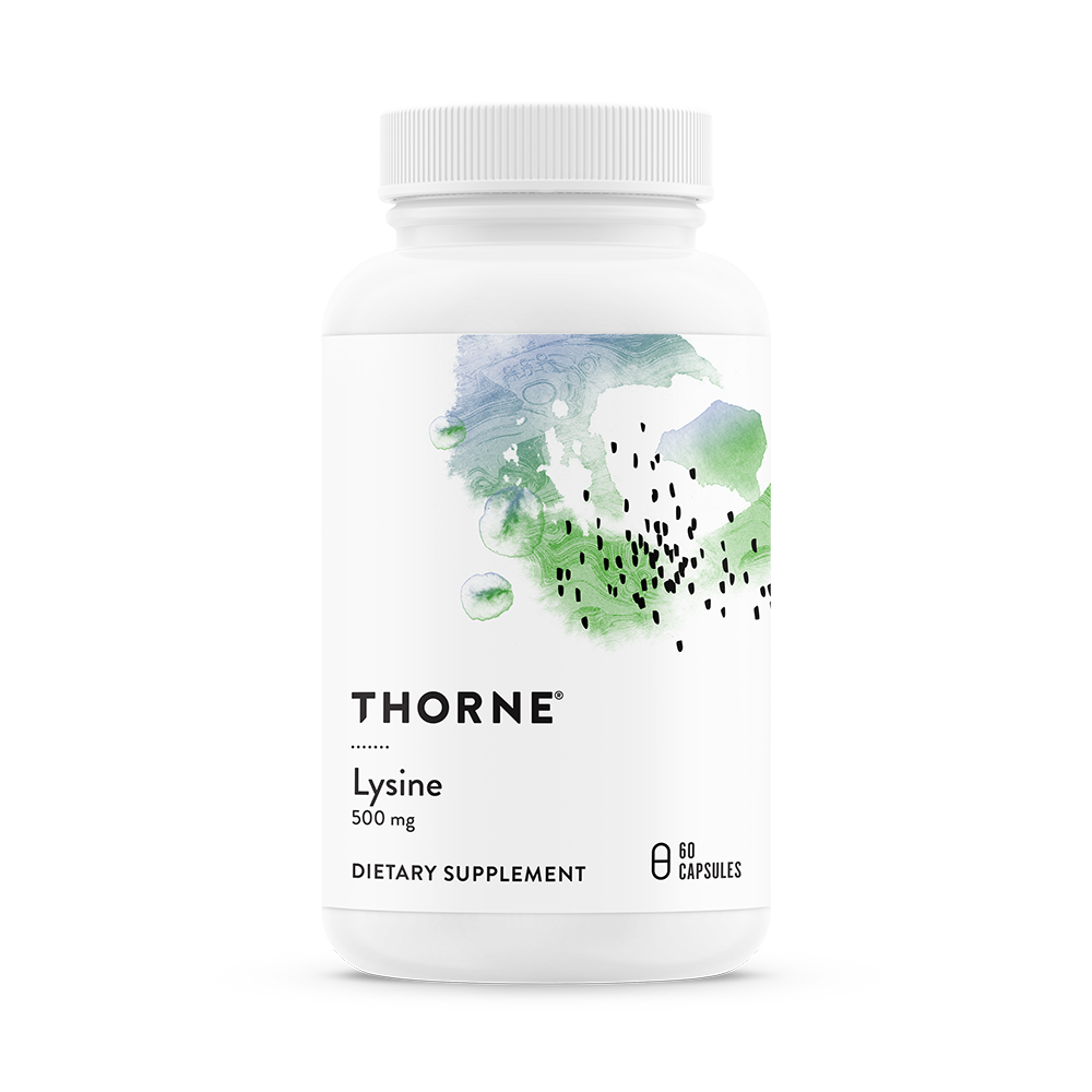 Thorne L-Lysine 500mg 60 caps
