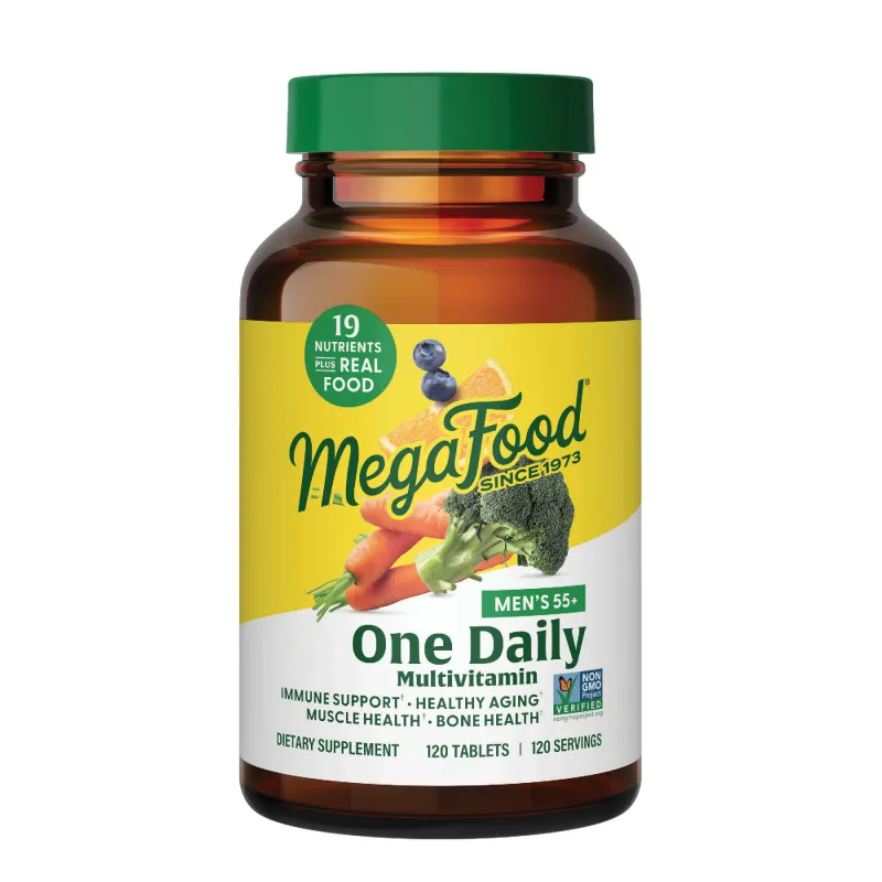 Megafood Men Over 55 One Daily Multi 120 Tabs