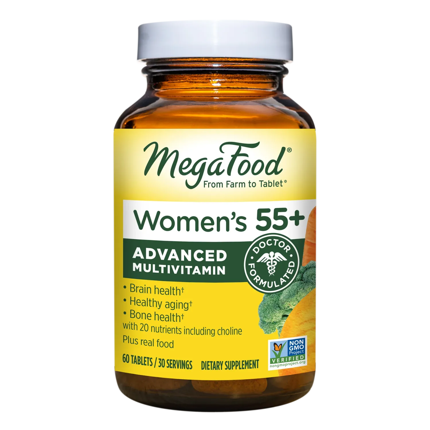 Megafood Advanced Multi For Women 55+ 60 Tabs