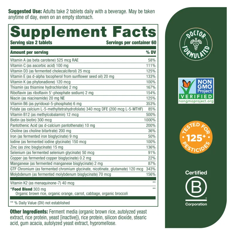 Megafood  Multinfor Woman 40+  60 Tab
