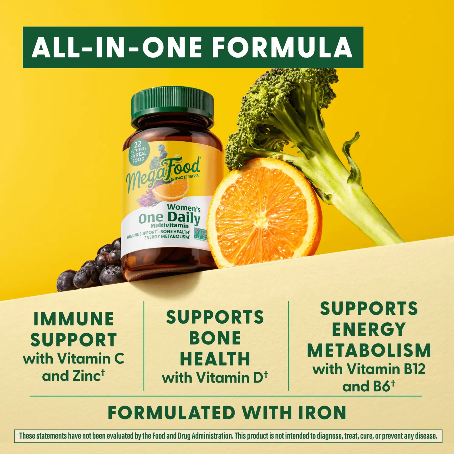 Megafood Women’s One Daily Multivitamin 60 tab