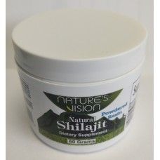 Nature&#39;s Vision Natural Shilajit Powdered Resin 60g