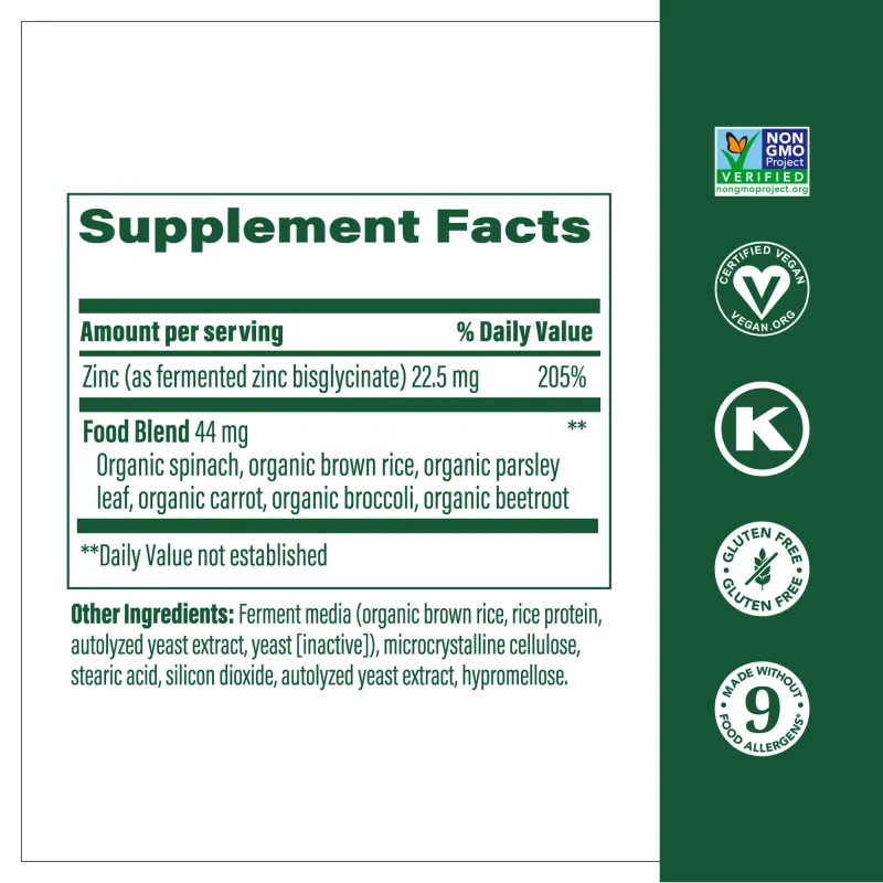 Megafood Zinc 120 Tablets