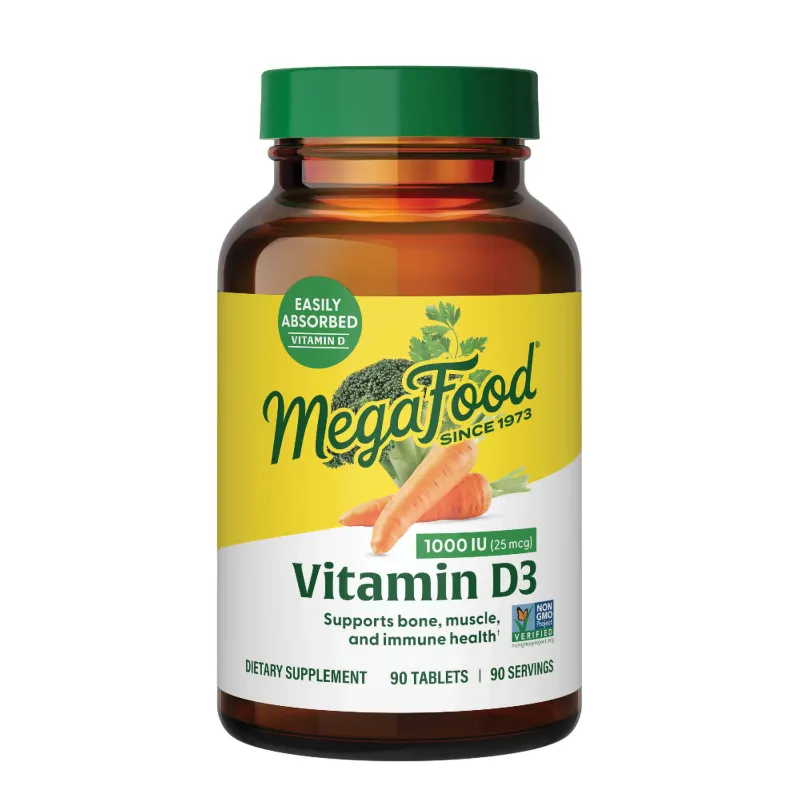Megafood Vitamin D3 1000 IU 90 Tabs