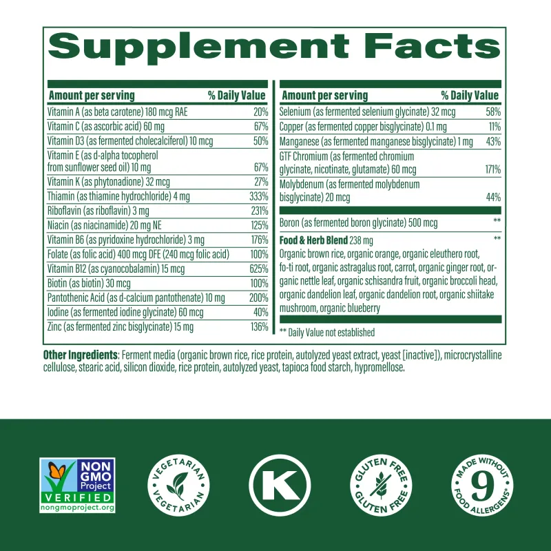 Megafood Men's One Daily 30 tab